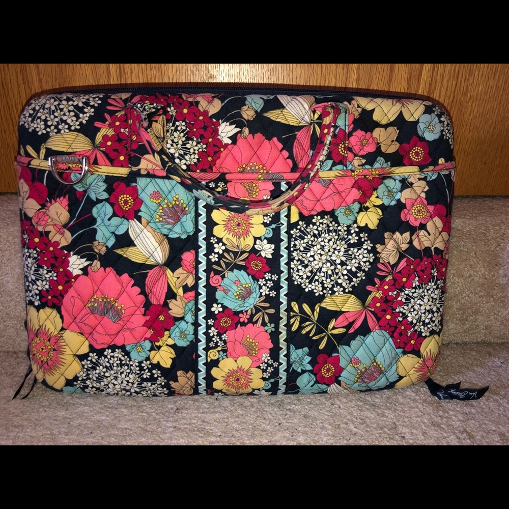 Vera Bradley Vintage briefcase- Happy Snails